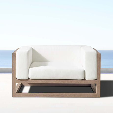 Aviara Patio Sofa - Mocha - Single - 