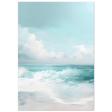 Azure Calm – Tranquil Ocean Horizon | Wall art print - Fine Art Poster - 70x100 cm / 28x40″ - 