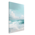 Azure Calm – Tranquil Ocean Horizon | Wall art print - Canvas - 50x75 cm / 20x30″ - 