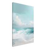 Azure Calm – Tranquil Ocean Horizon | Wall art print - Canvas - 50x75 cm / 20x30″ - 