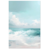 Azure Calm – Tranquil Ocean Horizon | Wall art print - Fine Art Poster - 60x90 cm / 24x36″ - 