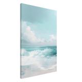 Azure Calm – Tranquil Ocean Horizon | Wall art print - Canvas - 60x90 cm / 24x36″ - 