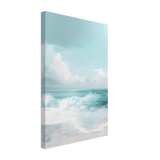 Azure Calm – Tranquil Ocean Horizon | Wall art print - Canvas - 30x45 cm / 12x18″ - 