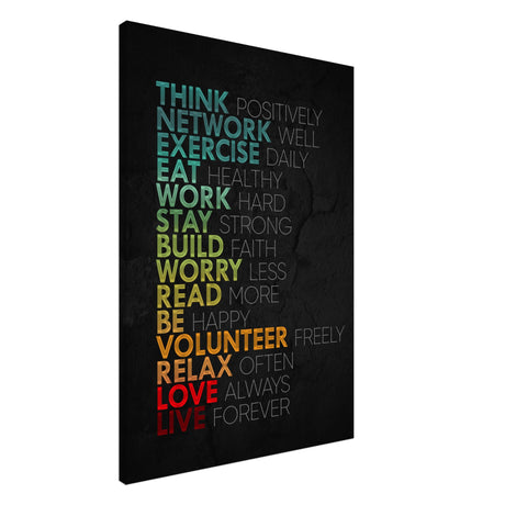 da vinci motivational wall art think