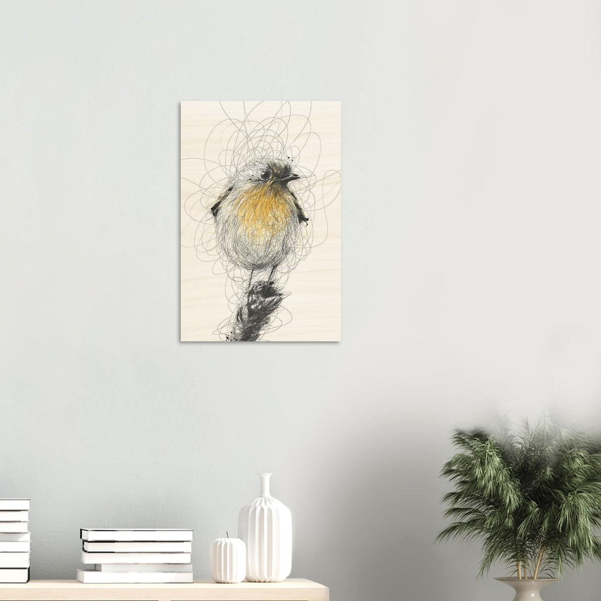 da vinci minimalist wall art 3