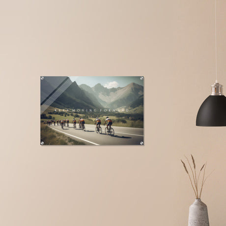  motivational wall art keep moving