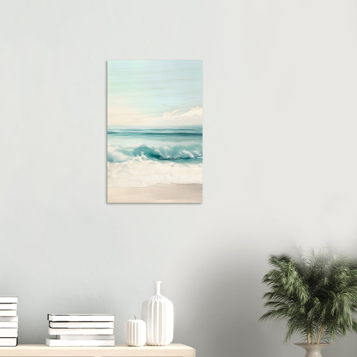 da vinci nature wall art beach 1