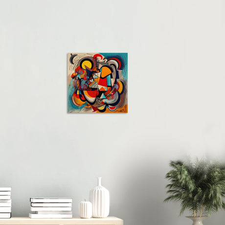 da vinci geometric modern art 7