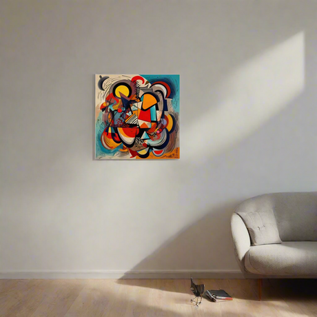 da vinci geometric modern art 7