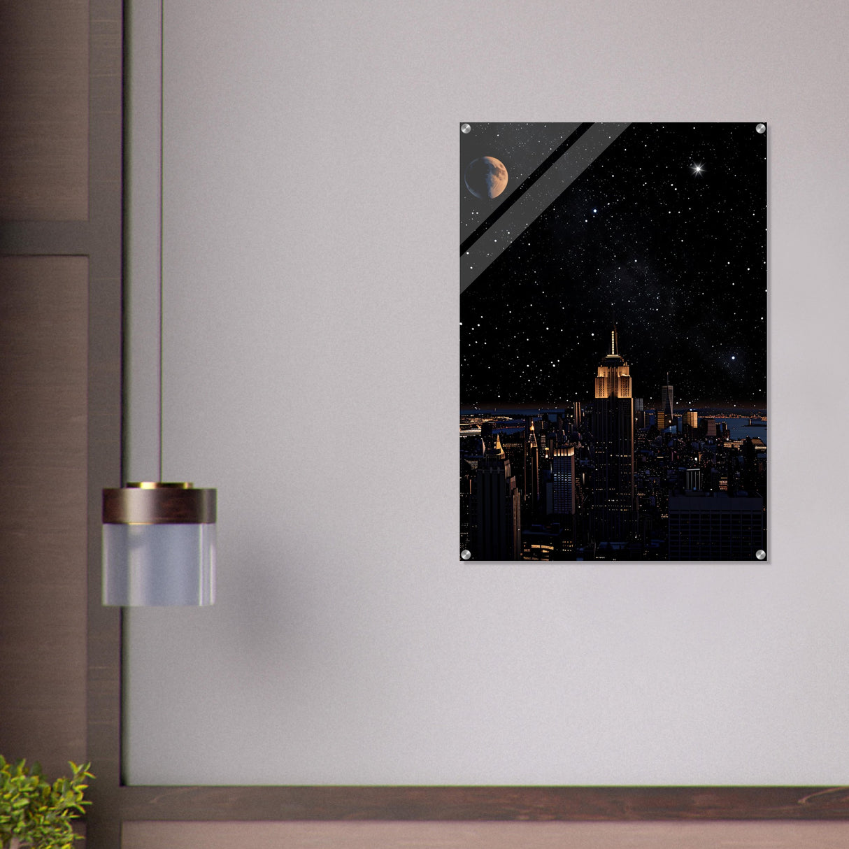 da vinci modern wall art night