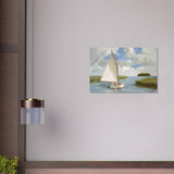 da vinci nature wall art boat