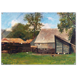 Barnyard Scene – Winslow Homer Rustic Americana Wall Art Print - Acrylic Print - 70x100 cm / 28x40″ - 