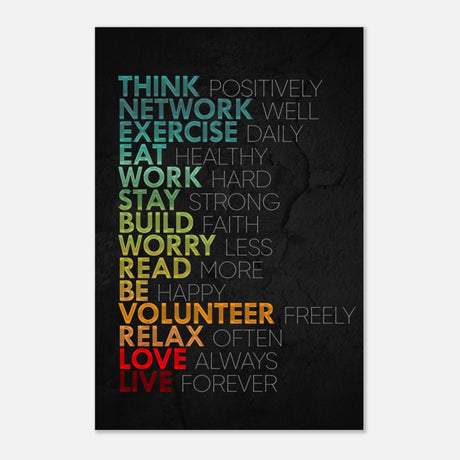 da vinci motivational wall art think