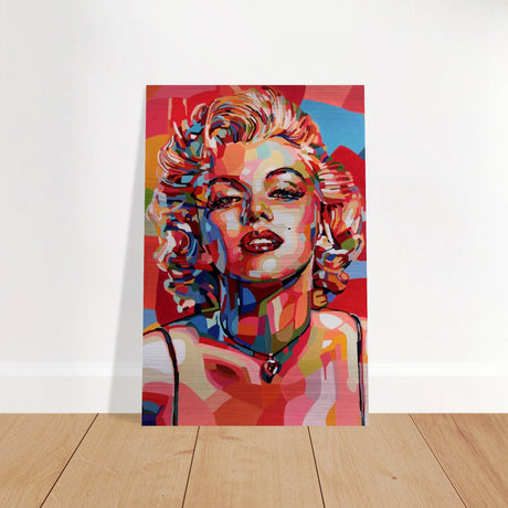 monroe mosaic wall art print40x60 cm / 16x24″Framed Canvas