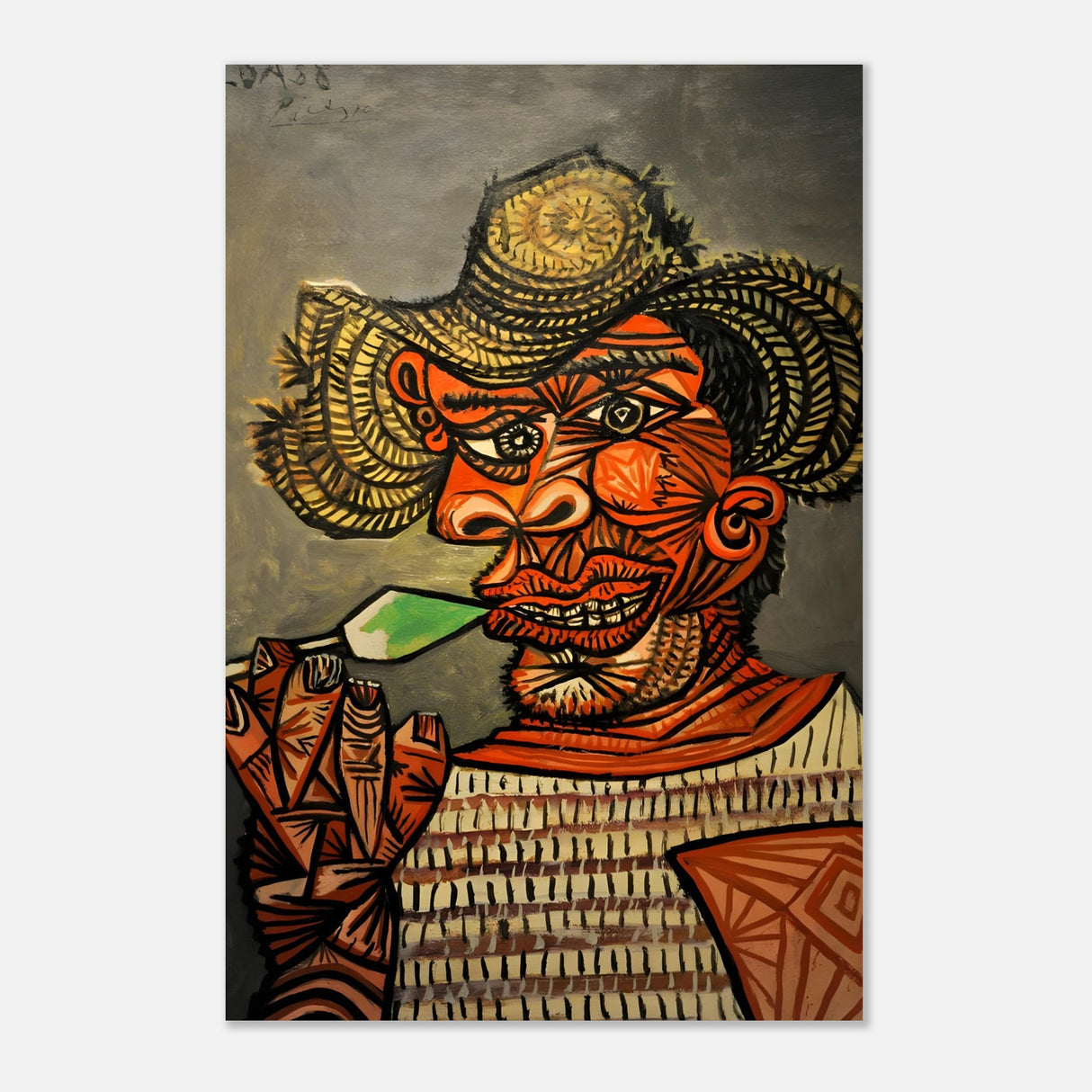 man with a lollipop by pablo picasso