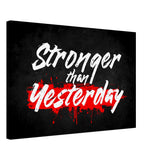 da vinci motivational wall art stronger