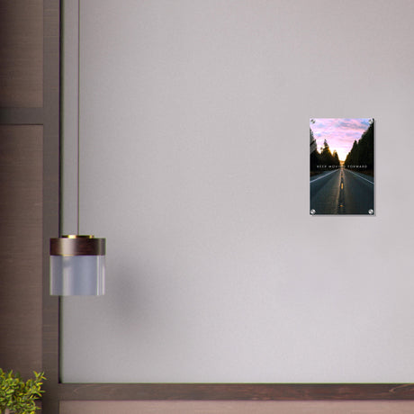 da vinci motivational wall art moving forward