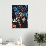the agonies of love by ernst ludwig kirchner wall art print