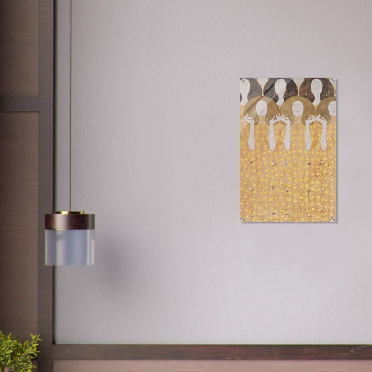 Beethoven's Frieze by Gustav Klimt - Acrylic Print - 50x75 cm / 20x30″ - 
