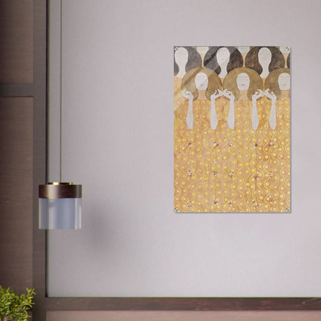 Beethoven's Frieze by Gustav Klimt - Acrylic Print - 70x100 cm / 28x40″ - 