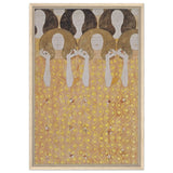 Beethoven's Frieze by Gustav Klimt - Framed Canvas - 50x75 cm / 20x30″ - Wood frame