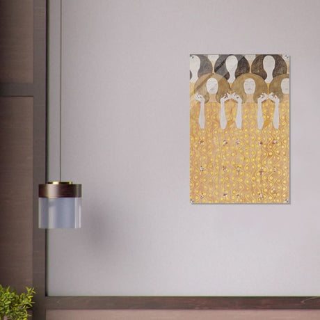 Beethoven's Frieze by Gustav Klimt - Acrylic Print - 60x90 cm / 24x36″ - 