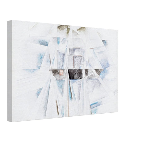 Bermuda No. 2, The Schooner (1917) by Charles Demuth | Vintage Cubism wall art print - Canvas - 30x45 cm / 12x18″ - 