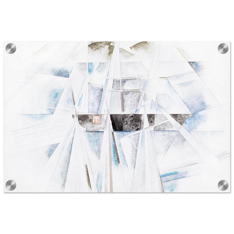 Bermuda No. 2, The Schooner (1917) by Charles Demuth | Vintage Cubism wall art print - Acrylic Print - 30x45 cm / 12x18″ - 