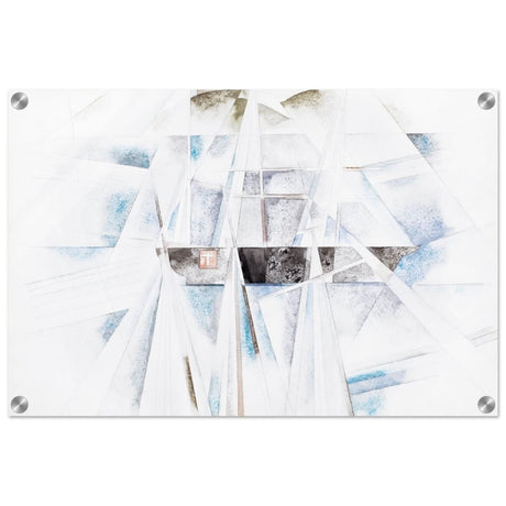 Bermuda No. 2, The Schooner (1917) by Charles Demuth | Vintage Cubism wall art print - Acrylic Print - 40x60 cm / 16x24″ - 