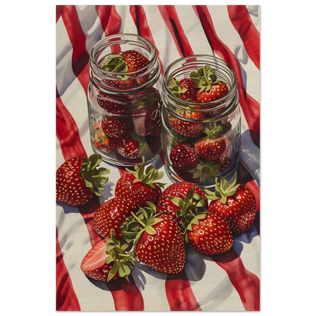 Berry Bliss | Contemporary Realism | wall art print - Wood Prints - 30x45 cm / 12x18″ - 