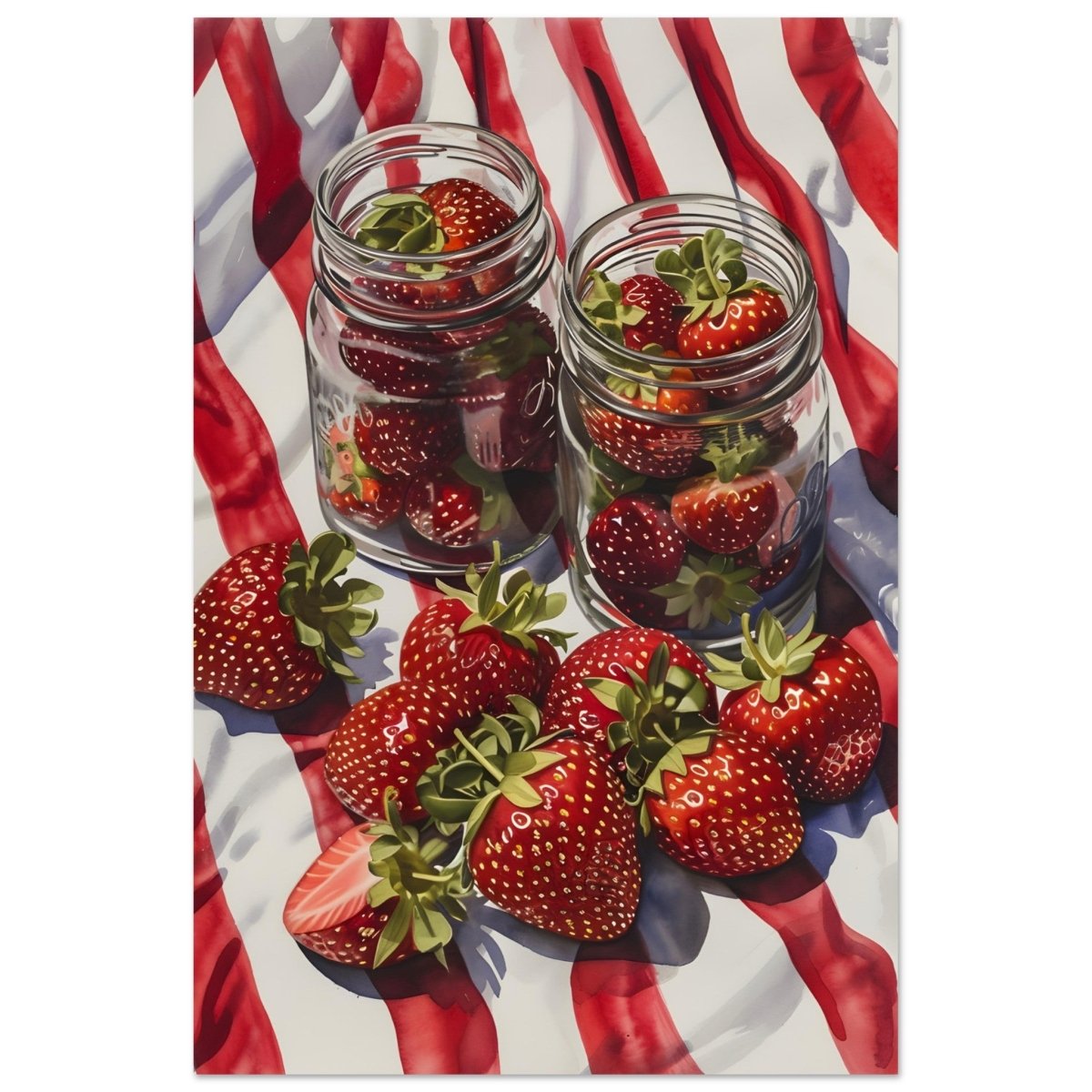 Berry Bliss | Contemporary Realism | wall art print - Aluminum Print - 40x60 cm / 16x24″ - 