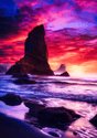 Beyond the Horizon V01 | Travel Collection wall art print | Beaches and Sea - Acrylic Print - 30x45 cm / 12x18″ - 