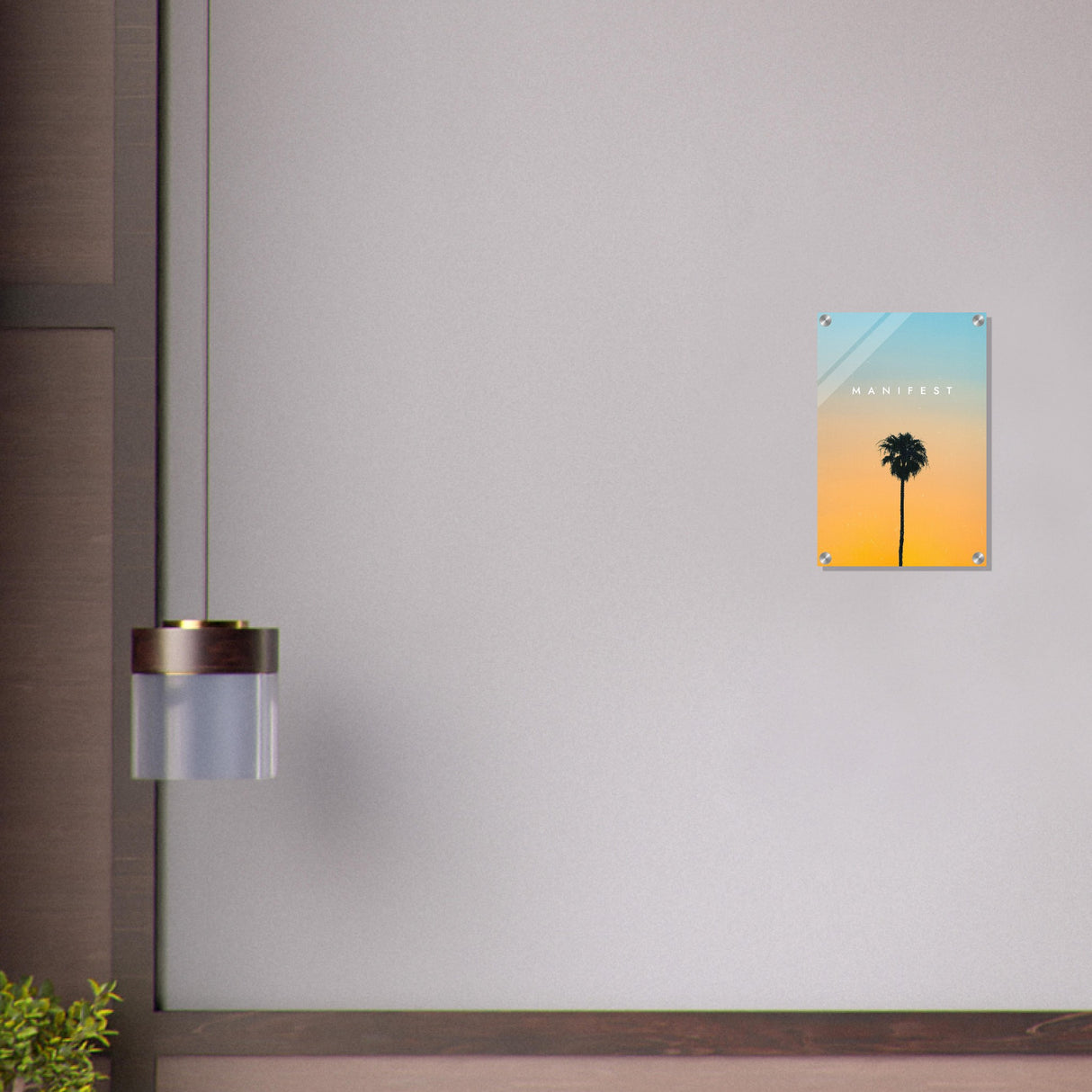 da vinci motivational wall art manifest