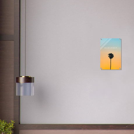 da vinci motivational wall art manifest
