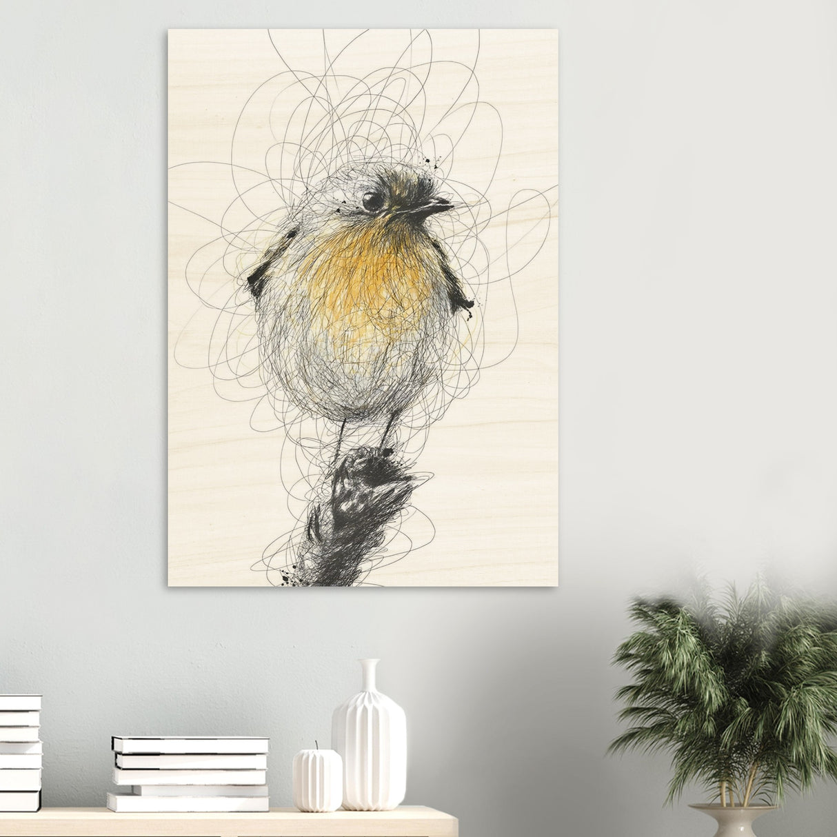 da vinci minimalist wall art 3
