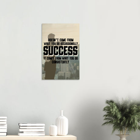 da vinci motivational wall art consistency