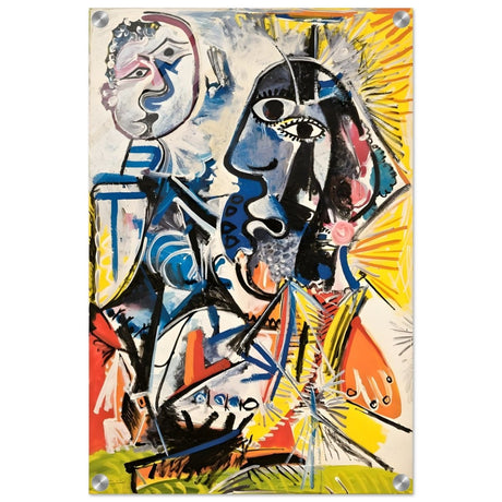 Big Heads by Pablo Picasso 1969 - Acrylic Print - 40x60 cm / 16x24″ - 