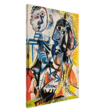 Big Heads by Pablo Picasso 1969 - Canvas - 70x100 cm / 28x40″ - Slim