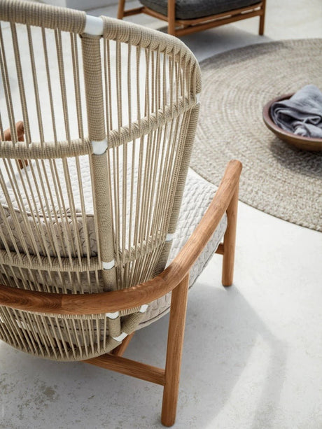 Billy Modern Peacock Chair - Grey - Single - 