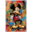 BitMouse Burst | Mickey in Chaos | Pop art wall art print - Acrylic Print - 30x45 cm / 12x18″ - 