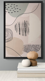 Blush & Bloom Trio - Canvas - 30X45 CM / 12X18″ - 