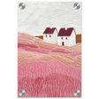 Blush Fields – Whimsical Countryside Charm - Acrylic Print - 20x30 cm / 8x12″ - 