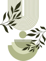 Boho Greens Trio: Canvas Collection - 30X45 CM / 12X18″ - 