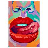 Bold Temptation | Pop Art, Abstract Expressionism Wall art Print - 60x90 cm / 24x36″ - Wood Prints - 