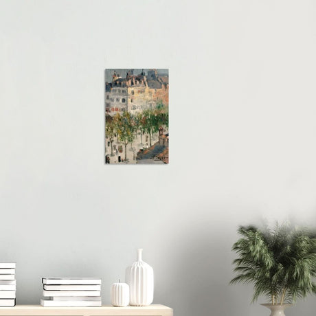 Boulevard de Clichy by Pablo Picasso 1901 - Aluminum Print - 30x45 cm / 12x18″ - 