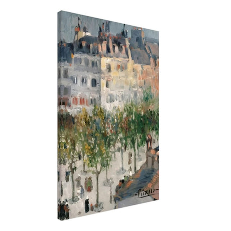 Boulevard de Clichy by Pablo Picasso 1901 - Aluminum Print - 30x45 cm / 12x18″ - 