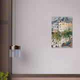 Boulevard de Clichy by Pablo Picasso 1901 - Aluminum Print - 30x45 cm / 12x18″ - 
