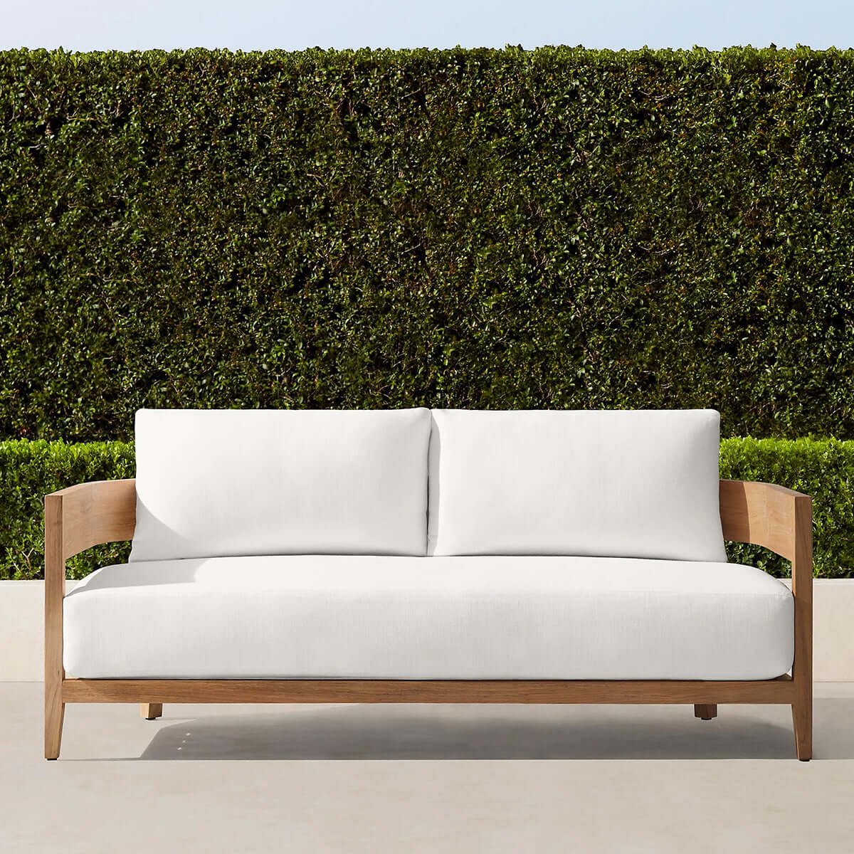 Bruce Outdoor Sofa - Natural - Two - Seater - 