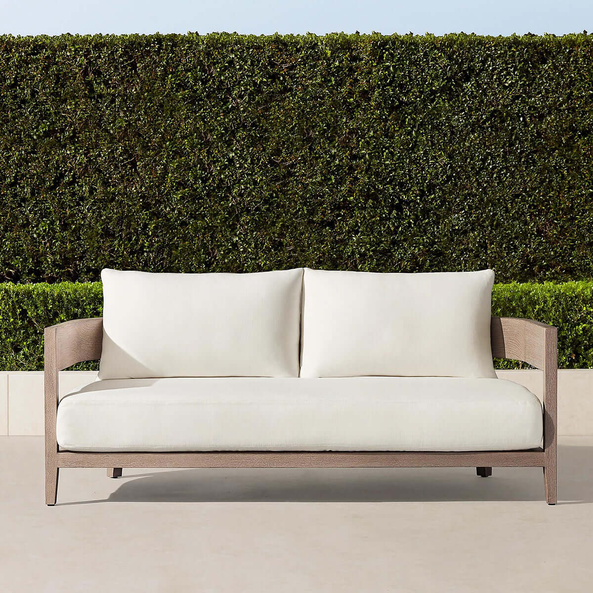 Bruce Outdoor Sofa - Mocha - Two - Seater - 