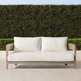 Bruce Outdoor Sofa - Mocha - Two - Seater - 
